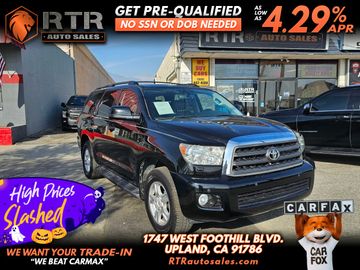 BLACK, 2013 TOYOTA SEQUOIA Image 