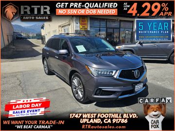 2017 ACURA MDX for sale in UPLAND