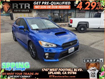 2018 SUBARU WRX for sale in UPLAND