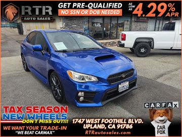 2018 SUBARU WRX for sale in UPLAND