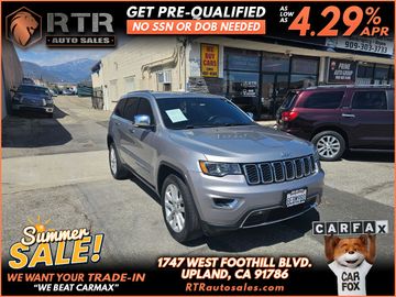 2017 JEEP GRAND CHEROKEE for sale in UPLAND