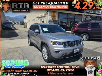 2017 JEEP GRAND CHEROKEE for sale in UPLAND