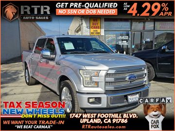 2016 FORD F150 SUPERCREW CAB for sale in UPLAND