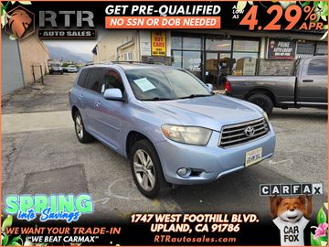 2010 TOYOTA HIGHLANDER for sale in UPLAND