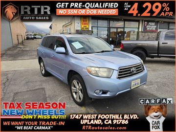 2010 TOYOTA HIGHLANDER for sale in UPLAND