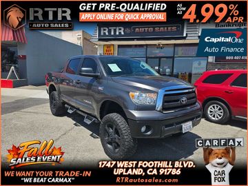 2012 TOYOTA TUNDRA CREWMAX for sale in UPLAND