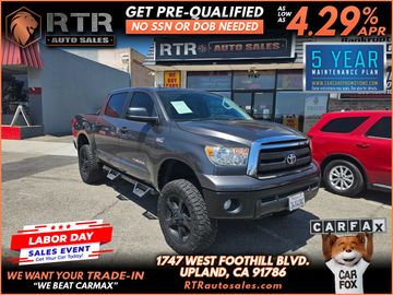 2012 TOYOTA TUNDRA CREWMAX for sale in UPLAND