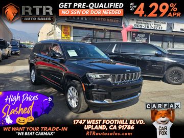BLACK, 2023 JEEP GRAND CHEROKEE L Image 