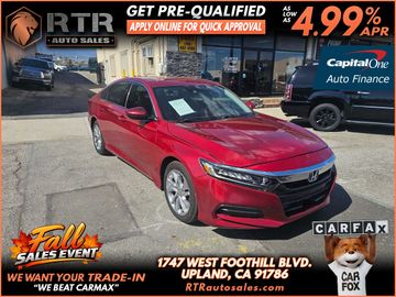 2020 HONDA ACCORD for sale in UPLAND
