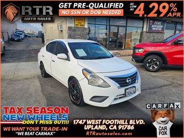 2016 NISSAN VERSA for sale in UPLAND