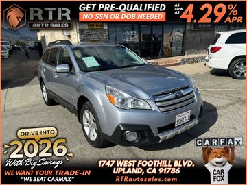 SILVER, 2014 SUBARU OUTBACK Image 