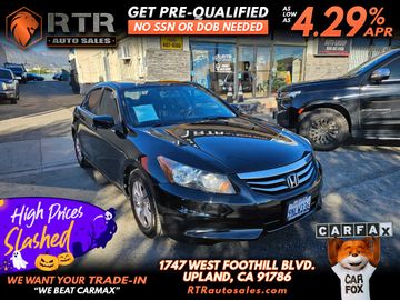 BLACK, 2012 HONDA ACCORD Image 