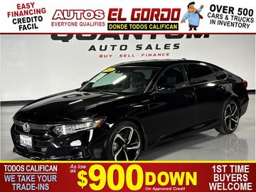 BLACK, 2022 HONDA ACCORD Image 