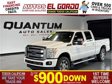 WHITE, 2015 FORD F250 SUPER DUTY CREW CAB Image 