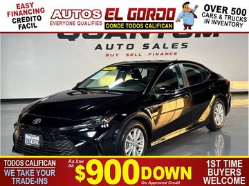 BLACK, 2025 TOYOTA CAMRY Image 