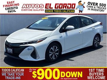 WHITE, 2019 TOYOTA PRIUS PRIME Image 