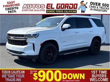 WHITE, 2021 CHEVROLET TAHOE Image 