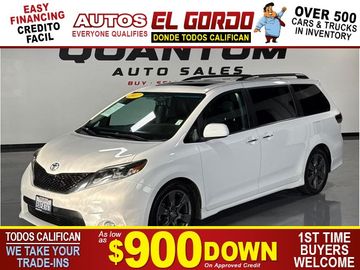 2017 TOYOTA SIENNA for sale in SANTA ANA