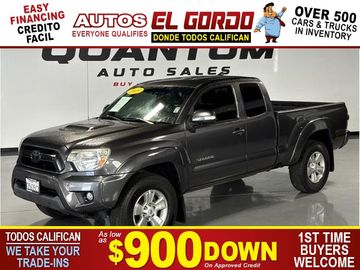 GRAY, 2015 TOYOTA TACOMA ACCESS CAB Image 