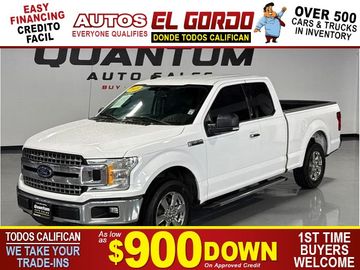WHITE, 2019 FORD F150 SUPER CAB Image 