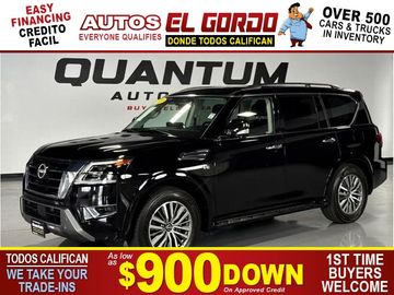 BLACK, 2021 NISSAN ARMADA Image 