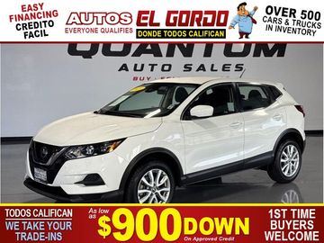 WHITE, 2021 NISSAN ROGUE SPORT Image 