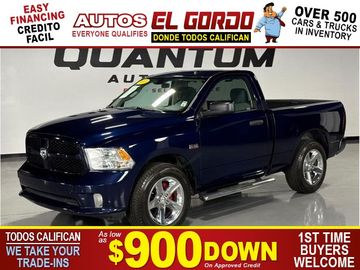BLUE, 2013 RAM 1500 REGULAR CAB Image 