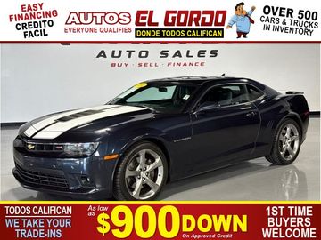 BLUE, 2014 CHEVROLET CAMARO Image 