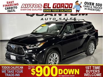 2022 TOYOTA HIGHLANDER HYBRID for sale in SANTA ANA