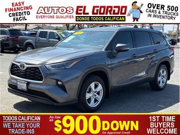 GRAY, 2022 TOYOTA HIGHLANDER Image 