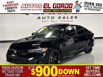 BLACK, 2025 HONDA CIVIC HYBRID Image 