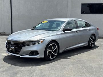 SILVER, 2022 HONDA ACCORD HYBRID Image 