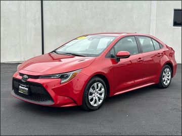 RED, 2021 TOYOTA COROLLA Image 