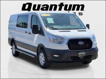 WHITE, 2021 FORD TRANSIT 250 CARGO VAN Image 
