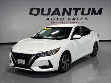 WHITE, 2023 NISSAN SENTRA Image 