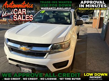 WHITE, 2018 CHEVROLET COLORADO EXTENDED CAB Image 