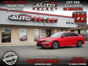 RED, 2022 HONDA CIVIC Image 