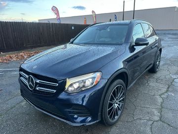 BLUE, 2017 MERCEDES-BENZ GLC Image 