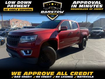 RED, 2015 CHEVROLET COLORADO CREW CAB Image 
