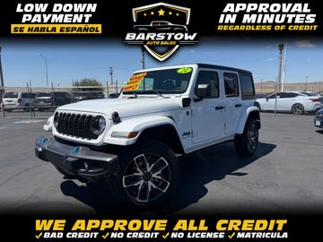 2024 JEEP WRANGLER 4XE for sale in BARSTOW