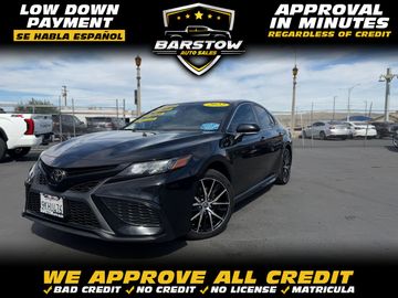 2022 TOYOTA CAMRY for sale in BARSTOW