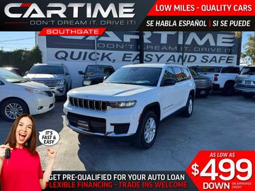 WHITE, 2023 JEEP GRAND CHEROKEE L Image 