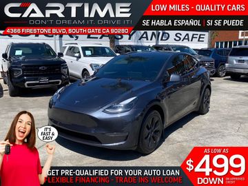 2025 TESLA MODEL Y LONG RANGE for sale in SOUTH GATE