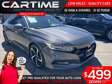 GRAY, 2018 HONDA ACCORD Image 