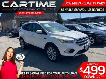 WHITE, 2017 FORD ESCAPE TITANIUM Image 