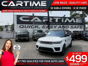 2020 LAND ROVER RANGE ROVER SPORT HSE for sale in SOUTH GATE