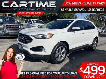 WHITE, 2019 FORD EDGE Image 