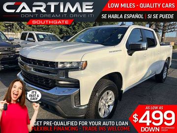 WHITE, 2020 CHEVROLET SILVERADO 1500 CREW CAB Image 