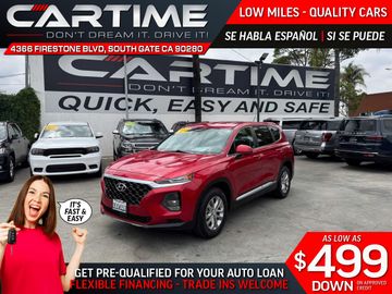 2020 HYUNDAI SANTA FE SE SPORT for sale in SOUTH GATE