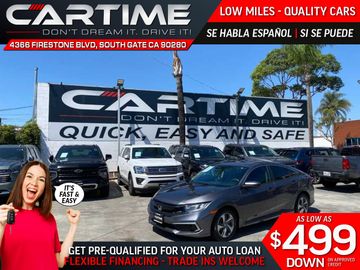 2019 HONDA CIVIC LX for sale in SOUTH GATE